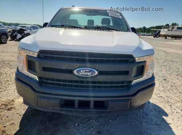 1FTMF1CP6JFD87330 2018 FORD F150 White Front view