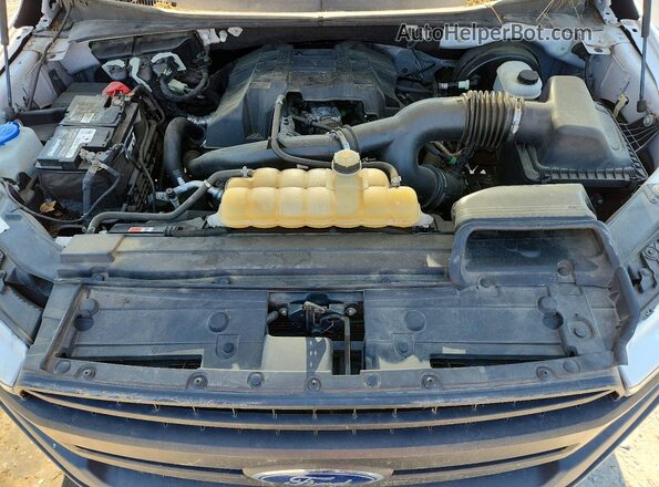1FTMF1CP6JFD87330 2018 FORD F150 White Rear interior view