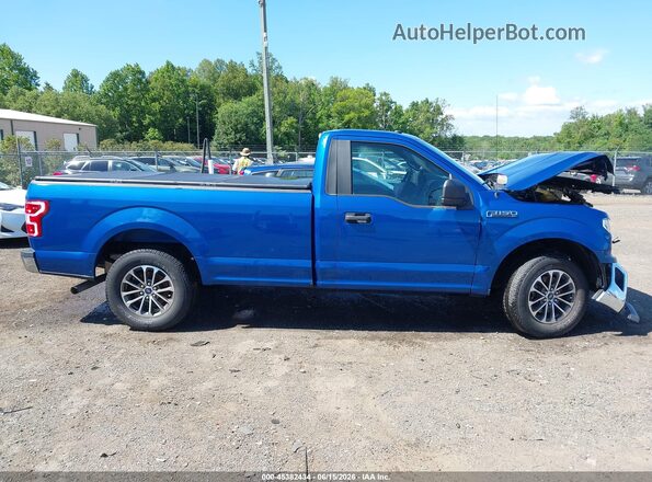 1FTMF1CP9JKC77881 2018 FORD F150 Blue 360 interior view