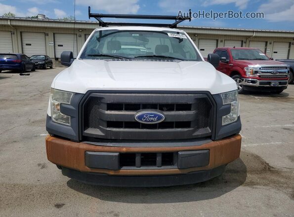1FTMF1CPXGKF43322 2016 FORD F150 White Front view