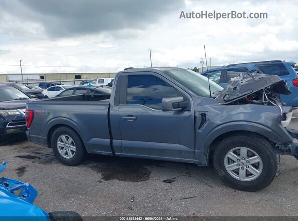 1FTMF1E53PKF89425 2023 FORD F150 Gray Սալոնի հետևի տեսք