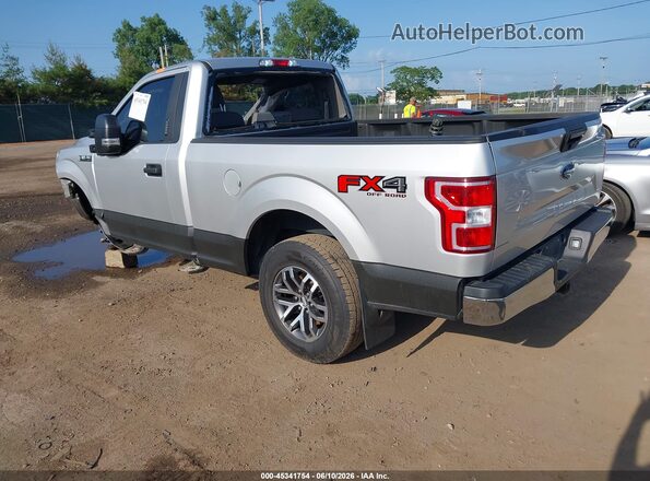 1FTMF1E56JKF52425 2018 FORD F150 Silver უკანა მარცხენა