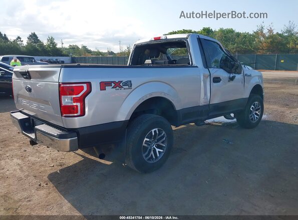 1FTMF1E56JKF52425 2018 FORD F150 Silver უკანა მარჯვენა