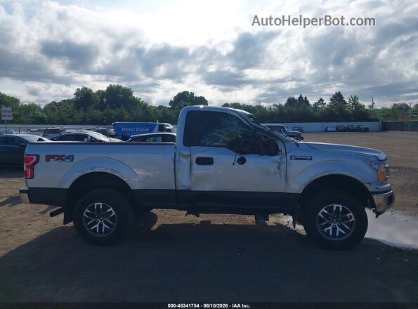 1FTMF1E56JKF52425 2018 FORD F150 Silver სალონის 360-გრადუსიანი ხედი