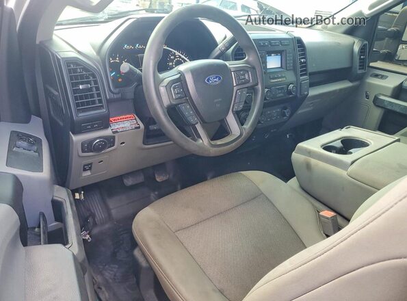 1FTMF1E56KKC06635 2019 FORD F150 Silver Առջևի վահանակի տեսք