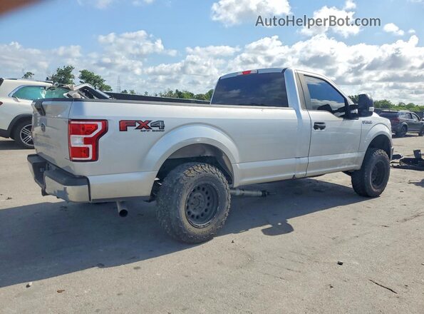 1FTMF1E56KKC06635 2019 FORD F150 Silver Հետևի աջ