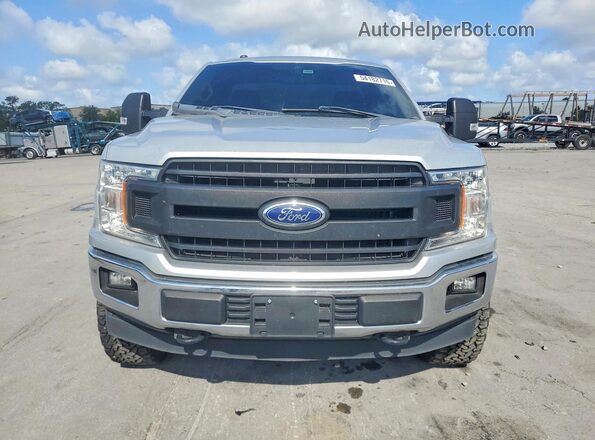 1FTMF1E56KKC06635 2019 FORD F150 Silver Դիմացի տեսք