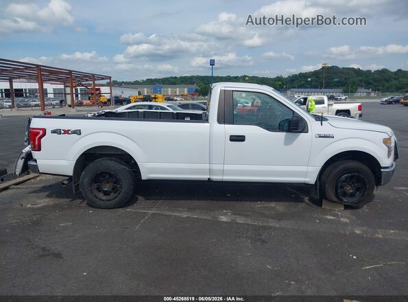 1FTMF1E81GKD47694 2016 FORD F150 White უკანა სალონის ხედი