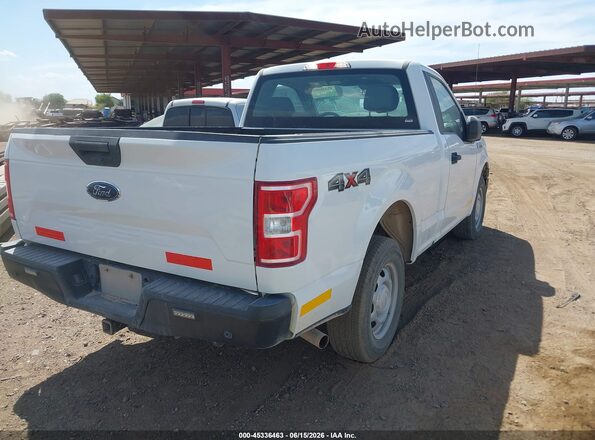 1FTMF1EB3JFD71359 2018 FORD F150 White Tył prawy
