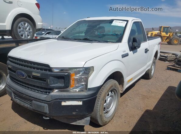 1FTMF1EB3JFD71359 2018 FORD F150 White Przód lewy