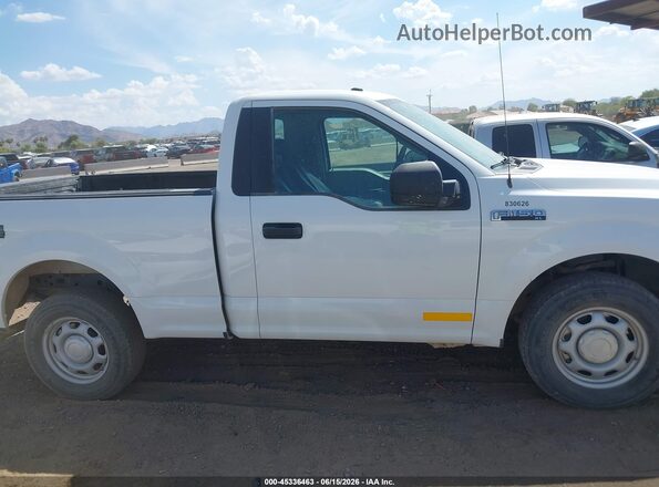 1FTMF1EB3JFD71359 2018 FORD F150 White Widok wnętrza z tyłu