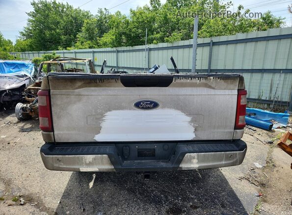 1FTMF1EB4MKD07603 2021 FORD F150 White Вид ззаду
