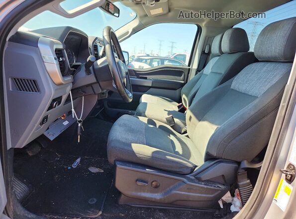 1FTMF1EB5PKD97865 2023 FORD F150 Gray Front interior view