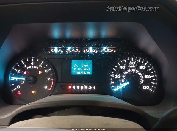 1FTMF1EB6KKD75611 2019 FORD F150 Белый Вид задних сидений
