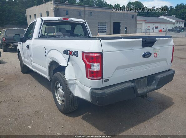 1FTMF1EBXKKD31482 2019 FORD F150 White Задня ліва чверть