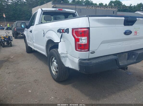 1FTMF1EBXKKD31482 2019 FORD F150 White Вид спереду