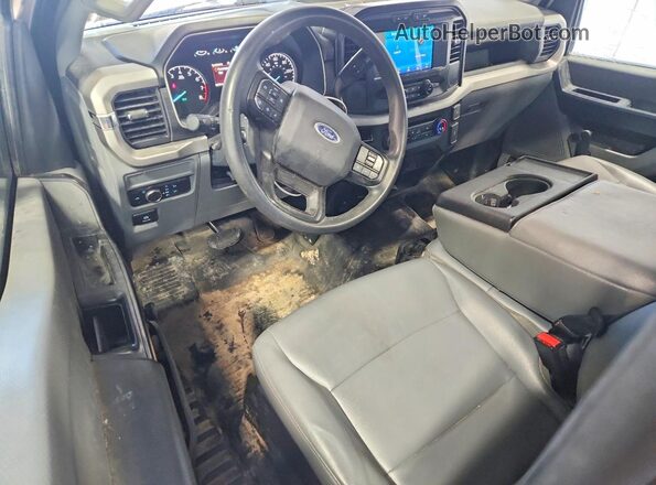 1FTMF1EBXNKD82596 2022 FORD F150 White Առջևի վահանակի տեսք