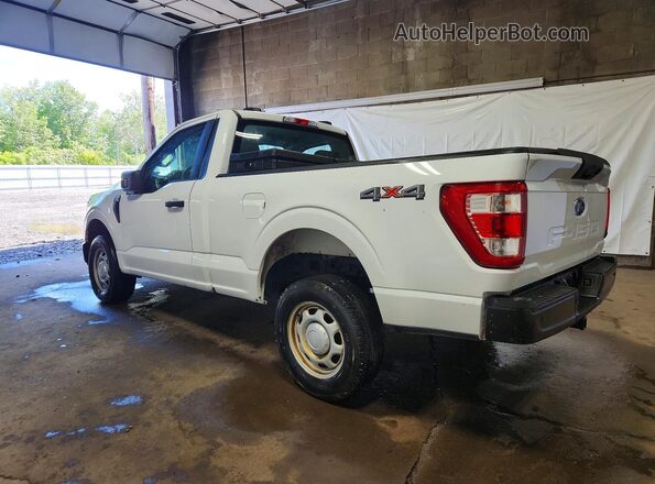 1FTMF1EBXNKD82596 2022 FORD F150 White Հետևի ձախ