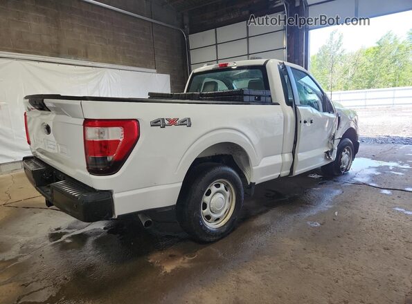 1FTMF1EBXNKD82596 2022 FORD F150 White 