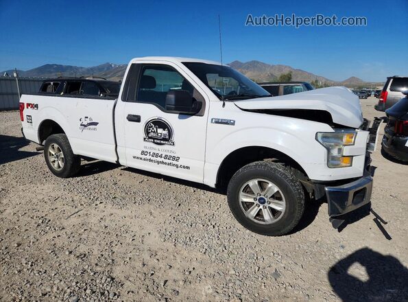 1FTMF1EF9GKD55587 2016 FORD F150 White Передня права чверть
