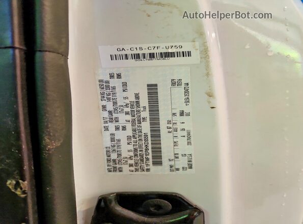 1FTMF1EP8HKD55591 2017 FORD F150 White 