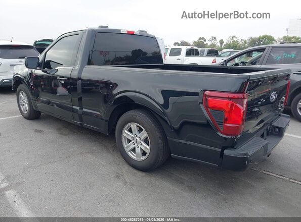 1FTMF1K56RKF44566 2024 FORD F150 Black Задня ліва чверть