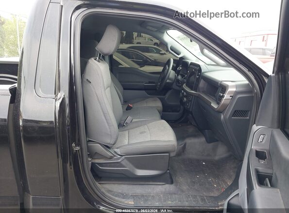 1FTMF1K56RKF44566 2024 FORD F150 Black Вид салону спереду