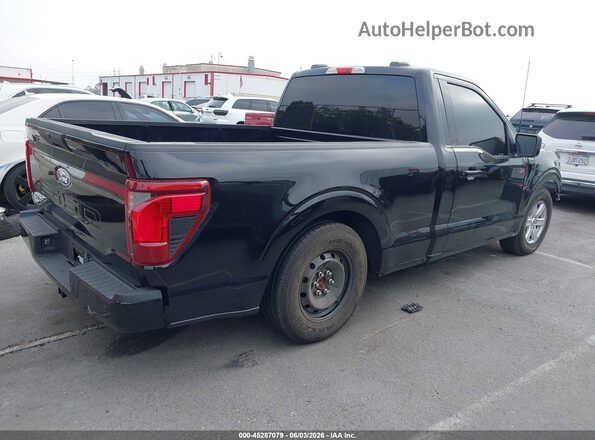 1FTMF1K56RKF44566 2024 FORD F150 Black Задня права чверть