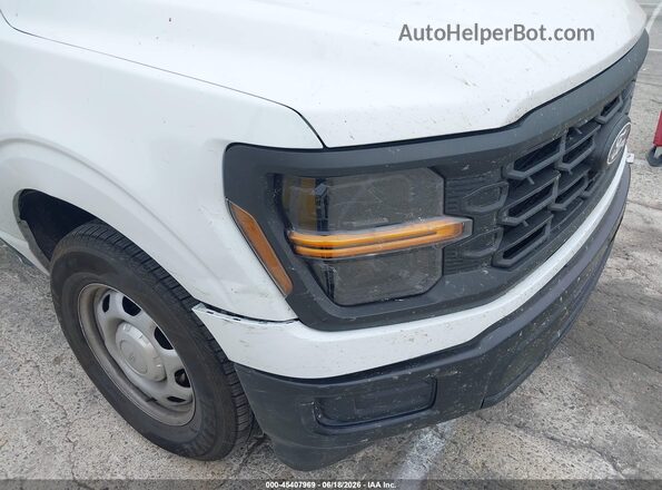 1FTMF1K5XRKD17106 2024 FORD F150 White Widok wnętrza z tyłu