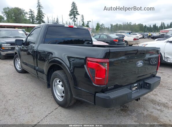 1FTMF1K5XRKD46640 2024 FORD F150 Black Задня ліва чверть