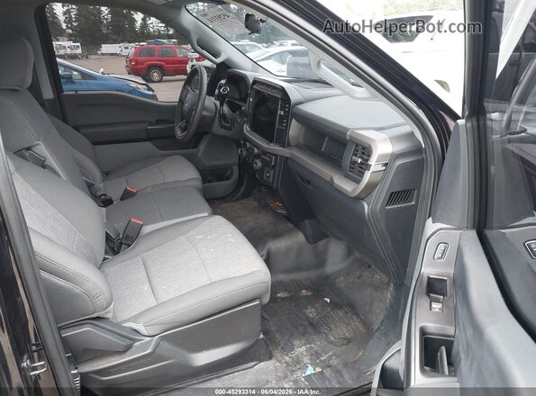 1FTMF1K5XRKD46640 2024 FORD F150 Black Вид салону спереду