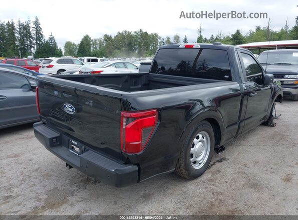 1FTMF1K5XRKD46640 2024 FORD F150 Black Задня права чверть
