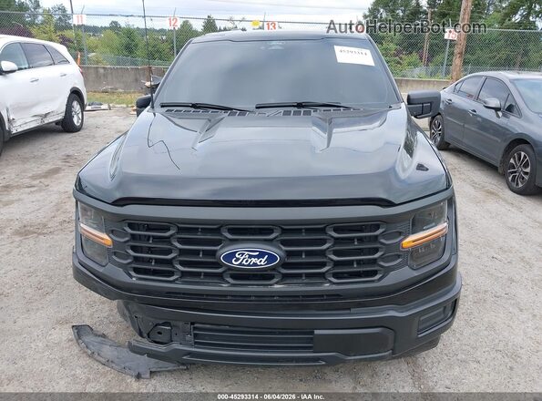 1FTMF1K5XRKD46640 2024 FORD F150 Black Вид щитка приладів