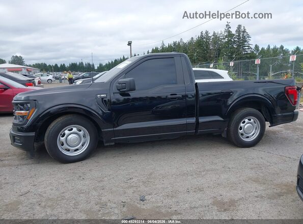 1FTMF1K5XRKD46640 2024 FORD F150 Black Панорамний вид салону 360°