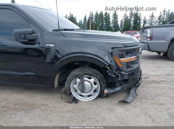 1FTMF1K5XRKD46640 2024 FORD F150 Black Вид спереду