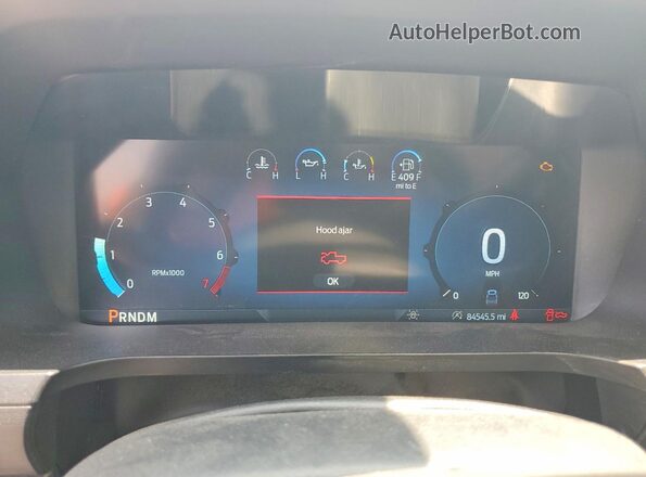 1FTMF1KP0RKD31534 2024 FORD F150 White Вид щитка приладів