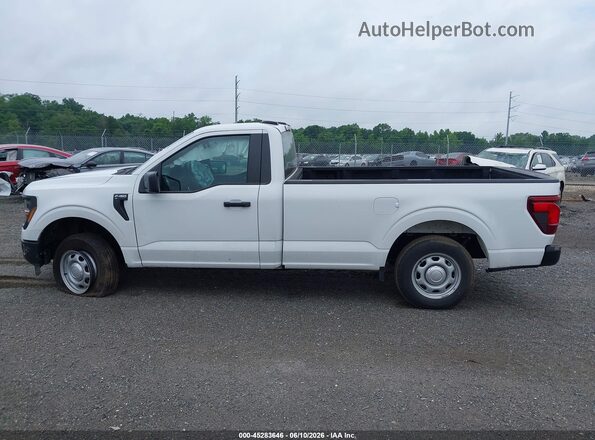 1FTMF1KP4RKE75894 2024 FORD F150 White 