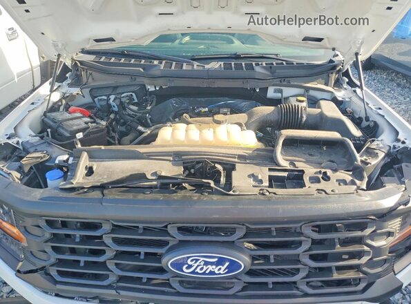 1FTMF1KP6SKD73065 2025 FORD F150 White Widok wnętrza z tyłu