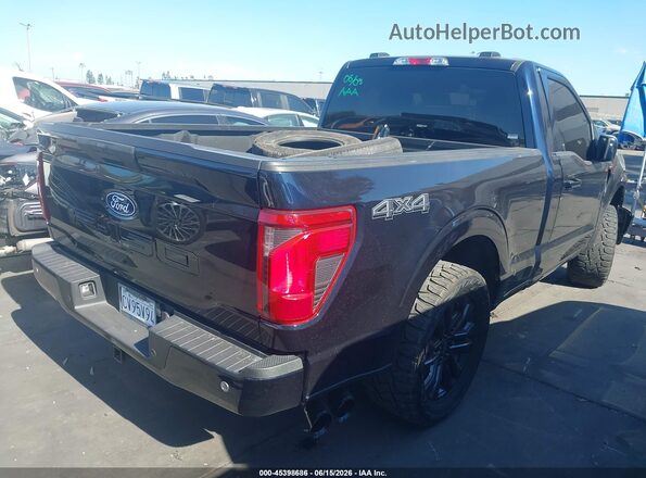1FTMF1L51RKD17624 2024 FORD F150 Blue უკანა მარჯვენა
