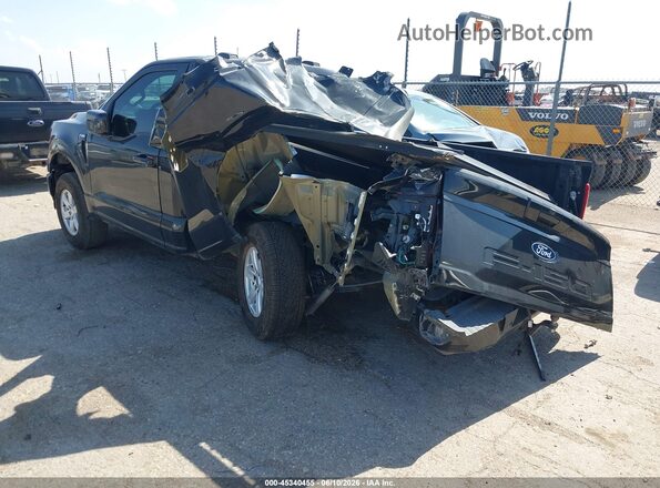 1FTMF1L52RKD71286 2024 FORD F150 Black Trasero izquierdo
