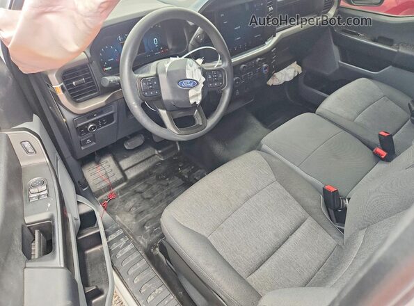 1FTMF1L53SKD23902 2025 FORD F150 White Вид панелі приладів