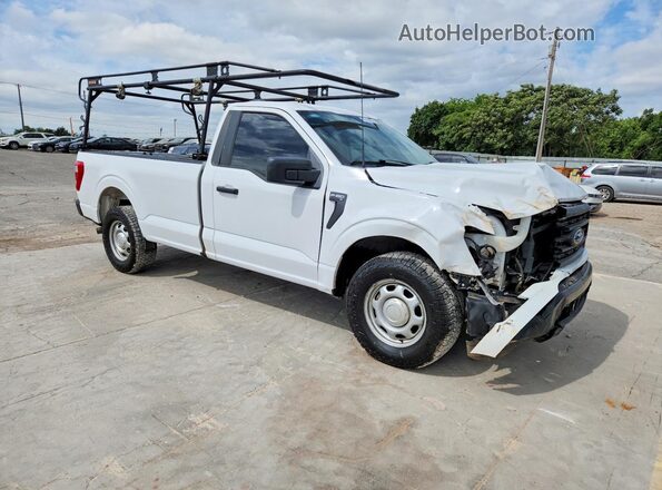 1FTNF1C83PKE58710 2023 FORD F150 White Delantero derecho