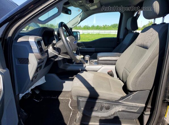 1FTVW1EL1PWG15077 2023 FORD F150 Black Vista interior delantera