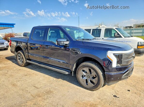 1FTVW1ELXPWG25560 2023 FORD F150 Blue Delantero derecho