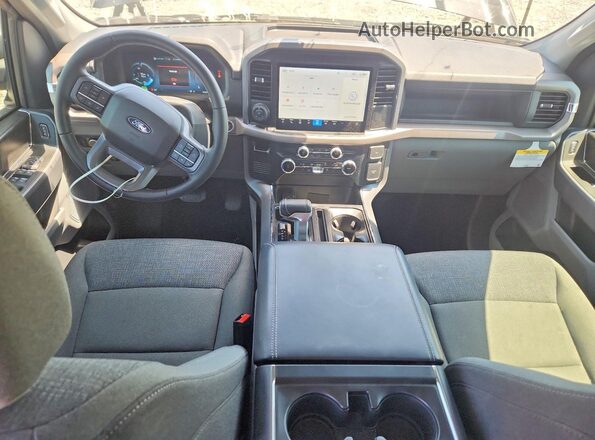 1FTVW3LK4SWG19123 2025 FORD F150 Черный Вид панели приборов