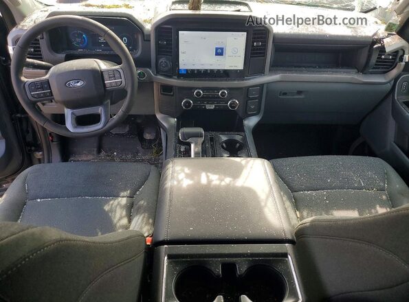 1FTVW3LK4SWG27805 2025 FORD F150 Gray Widok deski rozdzielczej