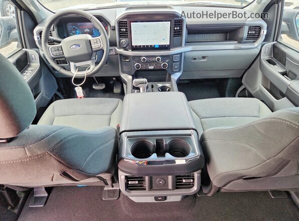 1FTVW3LK6SWG28227 2025 FORD F150 Gray Widok deski rozdzielczej