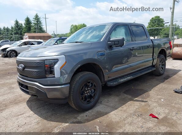 1FTVW3LK8SWG29752 2025 FORD F-150 LIGHTNING Gray Передня ліва чверть