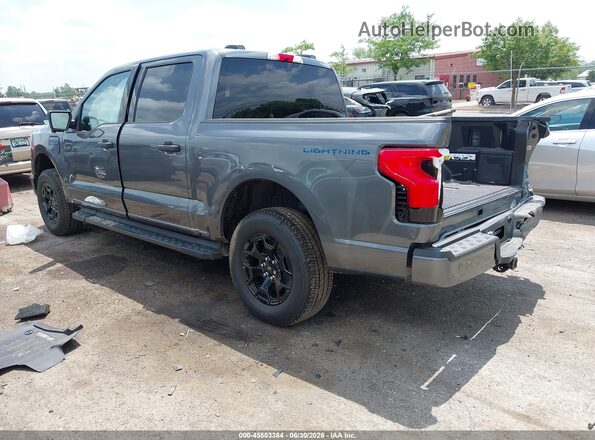 1FTVW3LK8SWG29752 2025 FORD F-150 LIGHTNING Gray Задня ліва чверть
