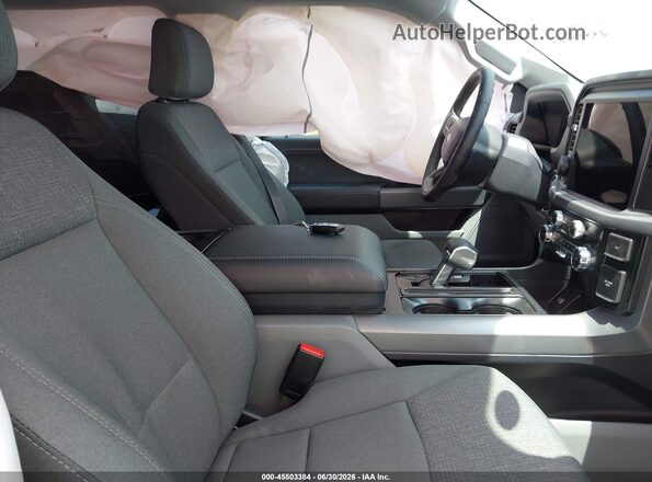 1FTVW3LK8SWG29752 2025 FORD F-150 LIGHTNING Gray Вид салону спереду